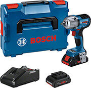 BOSCH ΜΠΟΥΛΟΝΟΚΛΕΙΔΟ ΜΠΑΤΑΡΙΑΣ BOSCH PRO GDS 18V-450 HC 2X 4AH PRO CORE L-BOXX 06019K4002