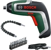 ΚΑΤΣΑΒΙΔΙ ΜΠΑΤΑΡΙΑΣ BOSCH IXO 7 FLEXI SET ΜΥΤΕΣ + ΑΝΤΑΠΤΟΡΑΣ 06039E000A