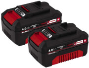 EINHELL SET 2 ΜΠΑΤΑΡΙΩΝ EINHELL LI-ION 18V 2Χ 4AH ΓΙΑ ΤΗ ΣΕΙΡΑ POWER X CHANGE 4511489