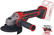 EINHELL ΓΩΝΙΑΚΟΣ ΤΡΟΧΟΣ ΜΠΑΤΑΡΙΑΣ EINHEL TP-AG 18/125 CE Q BRUSHLESS POWER X-CHANGE SOLO 4431155