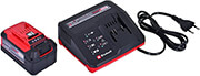 ΜΠΑΤΑΡΙΑ EINHELL 18V LI-ION 5.2AH + ΤΑΧΥΦΟΡΤΙΣΤΗΣ ΣΕΤ 4512114