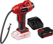 ΤΡΟΜΠΑ ΑΕΡΟΣΥΜΠΙΕΣΤΗΣ ΕΛΑΣΤΙΚΩΝ EINHELL CE-CC 18V LI-ION 4ΑΗ + ΦΟΡΤΙΣΤΗΣ