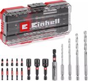 ΚΑΣΕΤΙΝΑ ΕΞΑΡΤΗΜΑΤΩΝ EINHELL 18 ΤΜΧ ΤΡΥΠΑΝΙΑ ΜΕΤΑΛΟΥ ΜΥΤΕΣ ΚΑΡΥΔΑΚΙΑ IMPACT S-CASE 49108709