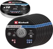 ΣΕΤ EINHELL 10 ΔΙΣΚΟΙ ΚΟΠΗΣ ΙΝΟΧ 125X1MM 49711442