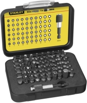 STANLEY ΣΕΤ 61 ΤΕΜ STANLEY 25ΜΜ ΜΥΤΕΣ + ΑΝΤΑΠΤΟΡΑΣ 1-13-902