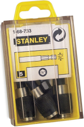 STANLEY ΣΕΤ 5 ΤΕΜ STANLEY ΜΑΓΝΗΤΙΚΕΣ ΠΡΟΕΚΤΑΣΕΙΣ 1/4'' ΚΑΤΣΑΒΙΔΙΟΥ ΓΙΑ ΜΥΤΕΣ 68-733