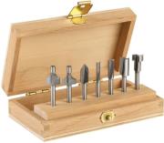 ΣΕΤ 7 ΤΕΜ ΡΟΥΤΕΡ DREMEL ΣΕ ΞΥΛΙΝΗ ΚΑΣΕΤΙΝΑ 26150660JA