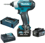 MAKITA ΠΑΛΜΙΚΟ ΚΑΤΣΑΒΙΔΙ ΜΠΑΤΑΡΙΑΣ MAKITA 10.8V LI-ION 2X 4AH ΒΑΛΙΤΣΑΚΙ TD110DSMJ