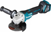 MAKITA ΓΩΝΙΑΚΟΣ ΤΡΟΧΟΣ ΜΠΑΤΑΡΙΑΣ MAKITA 18V BRUSHLESS SOLO 125MM DGA517Z