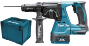 ΠΙΣΤΟΛΕΤΟ ΠΕΡΙΣΤΡΟΦΙΚΟ ΜΠΑΤΑΡΙΑΣ MAKITA SDS-PLUS 24MM 18V SOLO ΒΑΛΙΤΣΑ DHR243ZJ