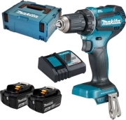 MAKITA ΔΡΑΠΑΝΟΚΑΤΣΑΒΙΔΟ MAKITA 18V BRUSHLESS 2X 3AH LI-ION ΒΑΛΙΤΣΑ DDF485RFJ