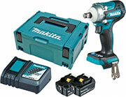 ΜΠΟΥΛΟΝΟΚΛΕΙΔΟ MAKITA 18V 2X 5AH ΒΑΛΙΤΣΑ MAKPAC DTW285RTJ