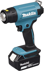 ΠΙΣΤΟΛΙ ΘΕΡΜΟΥ ΑΕΡΑ ΜΠΑΤΑΡΙΑΣ MAKITA 18V SOLO DHG180Z