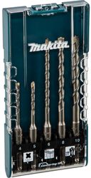MAKITA ΣΕΤ 5 ΤΕΜ ΤΡΥΠΑΝΙΑ MAKITA SDS PLUS Φ 4-5-6-8-10 E-15718