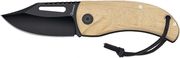 ΣΟΥΓΙΑΣ ALBAINOX NATURAL WOOD/BLACK BLADE FOLDING KNIFE 18828
