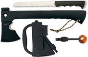 ΤΣΕΚΟΥΡΙ ALBAINOX TACTICAL AXE WITH FLINT AND SAW 32654