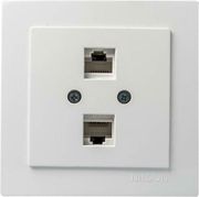 GEYER ΛΕΥΚΗ ΠΡΙΖΑ ΔΙΚΤΥΟΥ CAT6 ΔΙΠΛΗ NILSON