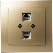 GEYER ΣΑΤΙΝΕ ΠΡΙΖΑ ΔΙΚΤΥΟΥ CAT5 ΔΙΠΛΗ NILSON