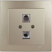 GEYER ΣΑΤΙΝΕ ΠΡΙΖΑ ΔΙΚΤΥΟΥ RJ45-CAT6-RJ11 NILSON