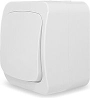 GEYER GEYER ΕΠΙΤΟΙΧΟΣ ΔΙΑΚΟΠΤΗΣ A/Ρ IP44 ΛΕΥΚΟΣ