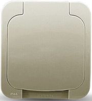 GEYER ΕΠΙΤΟΙΧΗ ΠΡΙΖΑ ΣΟΥΚΟ IP44 ΓΚΡΙ