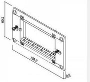GEYER ΠΛΑΙΣΙΟ ΣΤΗΡΙΞΗΣ 4 ΘΕΣΕΩΝ ΓΚΡΙ INTERIO