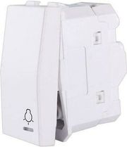 GEYER ΜΠΟΥΤΟΝ ΜΕ ΕΚΤΥΠΩΜΕΝΗ ΕΝΔΕΙΚΤΙΚΗ ΛΥΧΝΙΑ 1 ΘΕΣΗΣ ΛΕΥΚΟ 10ΑΧ 250V INTERIO