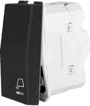 GEYER ΜΠΟΥΤΟΝ ΚΟΥΔΟΥΝΙΟΥ ΜΕ ΕΝΔΕΙΚΤΙΚΗ ΛΥΧΝΙΑ 1 ΘΕΣΗΣ ΜΑΥΡΟ 10ΑΧ250V INTERIO