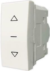 GEYER ΔΙΑΚΟΠΤΗΣ ΡΟΛΛΩΝ 1 ΘΕΣΗΣ 1-0-2 ΛΕΥΚΟ 10ΑΧ250V INTERIO
