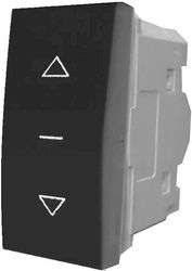 GEYER ΔΙΑΚΟΠΤΗΣ ΡΟΛΛΩΝ 1-0-2 1 ΘΕΣΗΣ ΜΑΥΡΟ 10ΑΧ250V INTERIO
