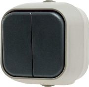 GEYER ΔΙΑΚΟΠΤΗΣ 2ΠΛΟΣ A/R ΕΞΩΤΕΡΙΚΟΣ ΓΚΡΙ IP54