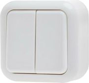 GEYER ΔΙΑΚΟΠΤΗΣ 2ΠΛΟΣ A/R ΛΕΥΚΟΣ IP20