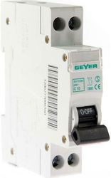 GEYER ΑΣΦΑΛΕΙΑ 1P+N 1Θ 10A C