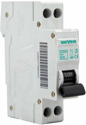 GEYER ΑΣΦΑΛΕΙΑ 1P+N 1Θ 25A B