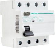 GEYER ΡΕΛΕ ΔΙΑΦΥΓΗΣ 4P 63A 500MA AC