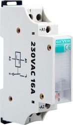 GEYER ΡΕΛΕ ΚΑΣΤΑΝΙΑΣ 1Θ 16A 230V AC 1NO