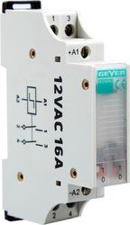 GEYER ΡΕΛΕ ΚΑΣΤΑΝΙΑΣ 1Θ 16A 230V AC 2NO