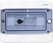 GEYER ΠΙΝΑΚΑΣ ΕΠΙΤΟΙΧΟΣ ΠΛΑΣΤΙΚΟΣ IP65 ΜΕ ΔΙΑΚΟΠΤΗΣ DC ΓΙΑ 1 MPPT ΚΑΙ 1 STRING