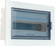 GEYER ΠΙΝΑΚΑΣ XΩΝΕΥΤΟΣ VARIO 1X12Θ ΔΙΑΦΑΝΗ ΠΟΡΤΑ IP30