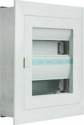GEYER ΠΙΝΑΚΑΣ XΩΝΕΥΤΟΣ ΔΕΛΤΑ 2X12Θ ΔΙΑΦΑΝΗ ΠΟΡΤΑ IP30