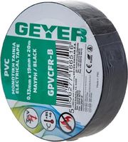 GEYER ΜΟΝ.ΤΑΙΝΙΑ PVC 0.13MMX19MMX20M ΜΑΥΡΗ