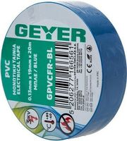 GEYER ΜΟΝ.ΤΑΙΝΙΑ PVC 0.13MMX19MMX20M ΜΠΛΕ