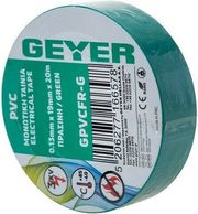 GEYER ΜΟΝ.ΤΑΙΝΙΑ PVC 0.13MMX19MMX20M ΠΡΑΣΙΝΗ