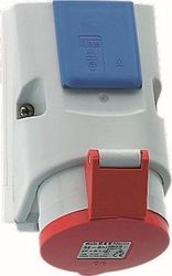 GEYER ΡΕΥΜΑΤΟΔΟΤΗΣ ΕΠΙΤ. ΜΕ ΣΟΥΚΟ 4X32A 400V IP44