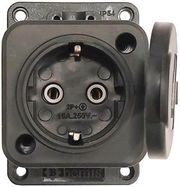 EUROLAMP ΠPIZA EΞΩTΕΡΙΚΗ ΚΑΟΥΤΣΟΥΚ ΜΟΝΗ 16Α ΙΡ54 147-16202