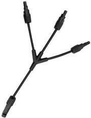 EUROLAMP ΑΝΤΑΠΤΟΡ ΚΑΛΩΔΙΟ ΑΡΣΕΝΙΚΟ ΣΕ 3 ΘΗΛΥΚΑ SOLAR MC4 P68 2P 4-6MM