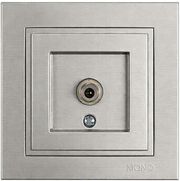 EUROLAMP ΠΡΙΖΑ TV 1 MODULES SATELLITE F CONNECTOR ΝΙΚΕΛ ΜΑΤ