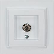 EUROLAMP ΠΡΙΖΑ TV F CONNECTOR ΛΕΥΚΗ