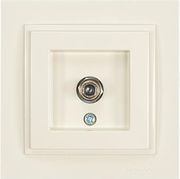 EUROLAMP ΠΡΙΖΑ TV F CONNECTOR ΜΠΕΖ