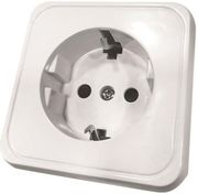 EUROLAMP ΠΡΙΖΑ ΜΙΝΙ ΣΟΥΚΟ ΜΟΝΗ ΧΩΡΙΣ ΚΑΠΑΚΙ ΛΕΥΚΗ ΙP20